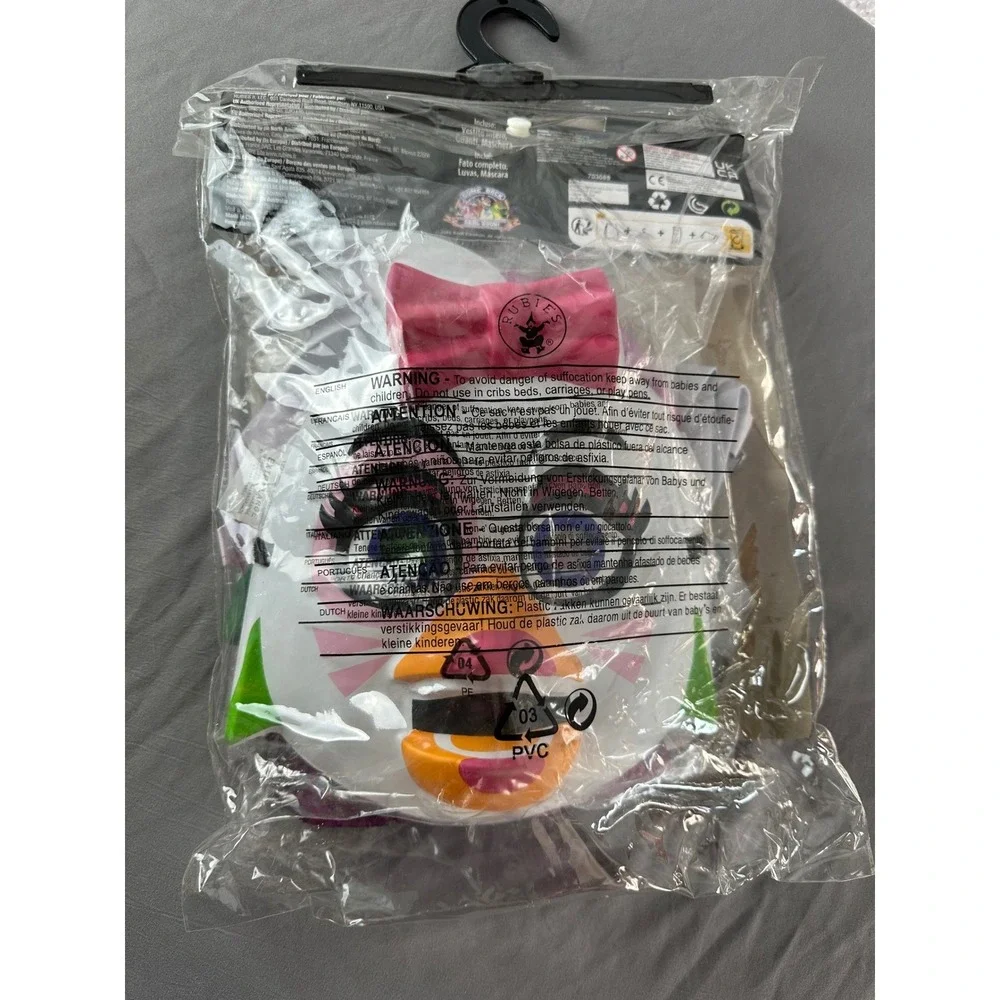 NEW FIVE NIGHTS AT FREDDY'S GLAMROCK CHICA COSTUME SZ XL(14-16) Kids COSPLAY NWT